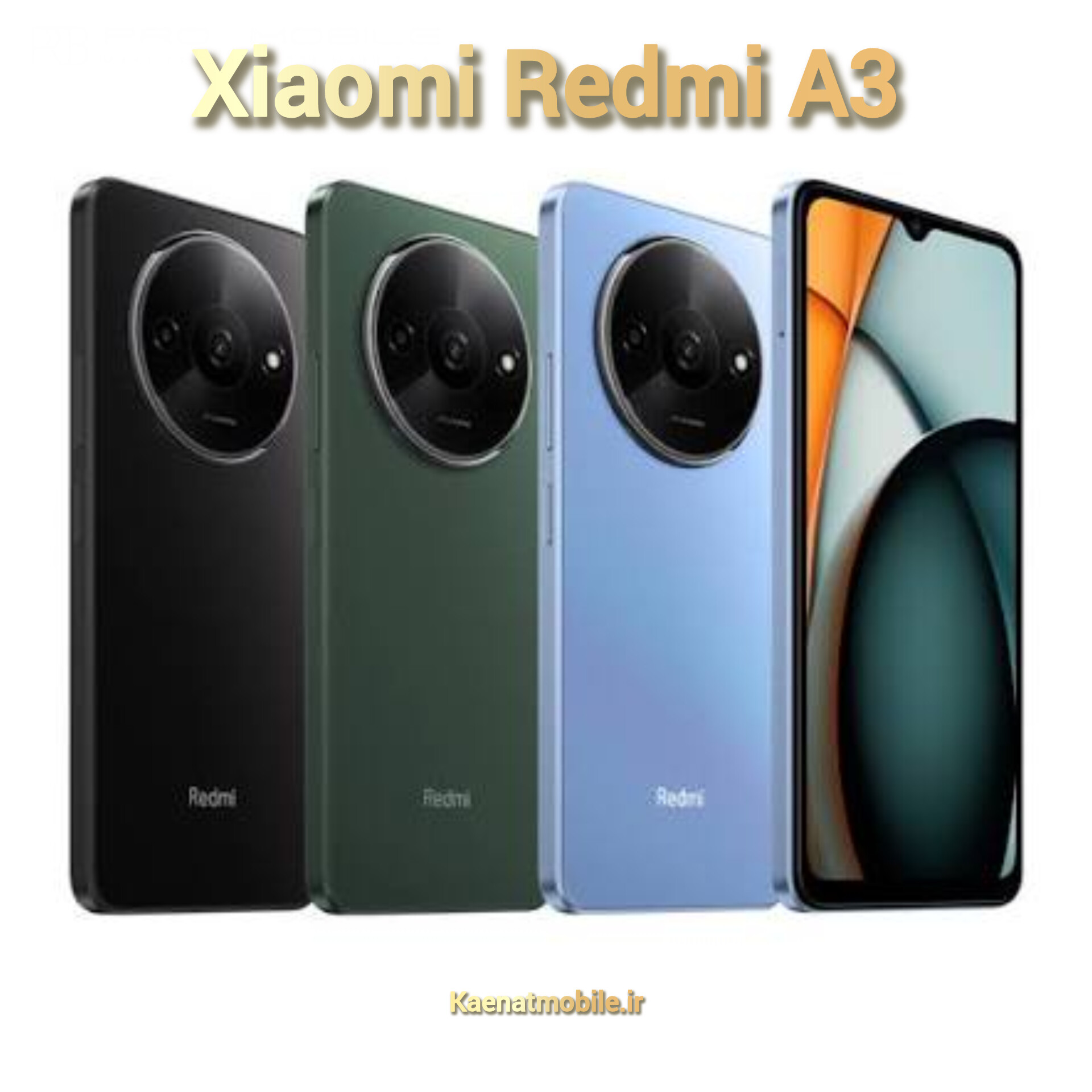 گوشی موبایل شیائومی Redmi A3  حافظه 128 رم 4 گیگابایت4