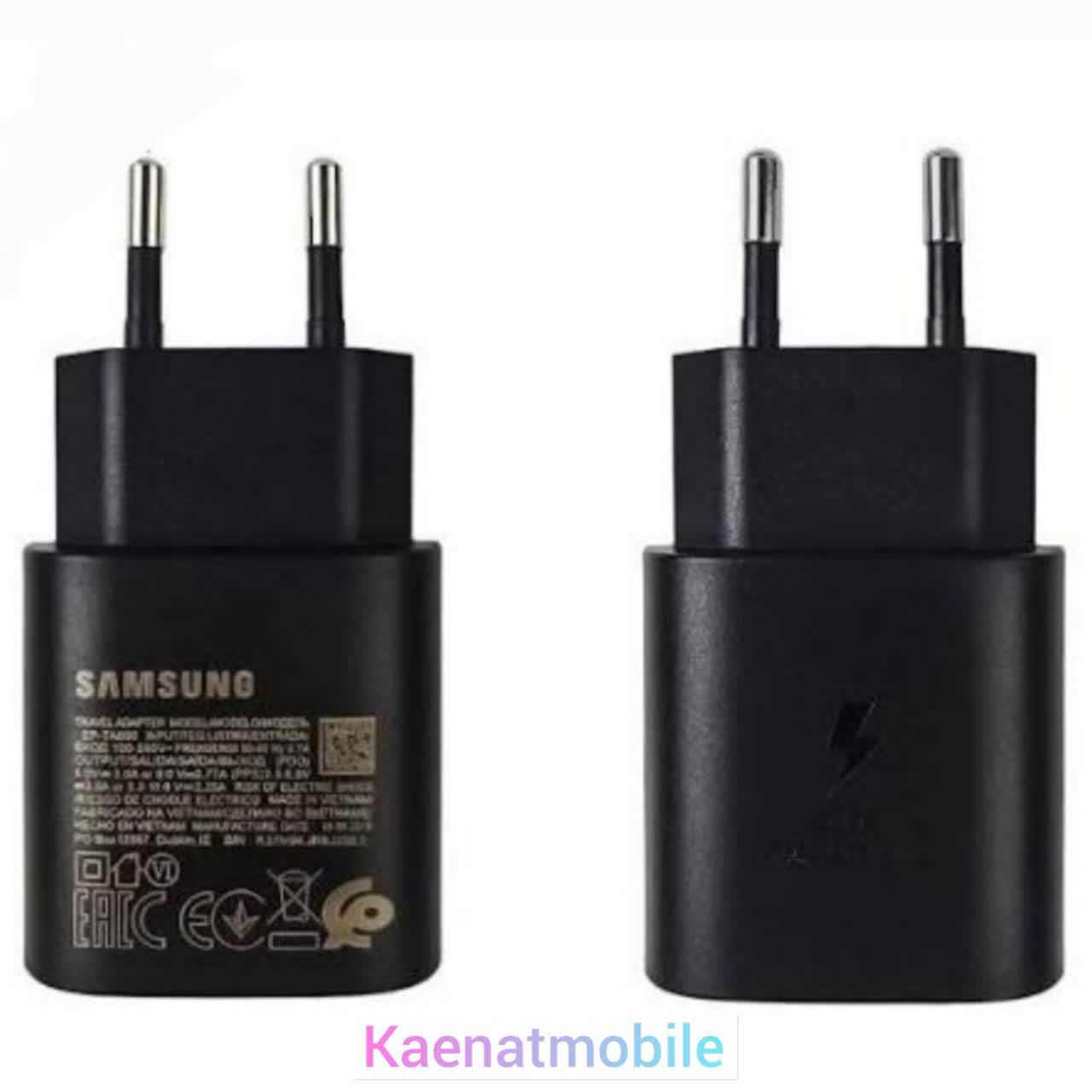 شارژر سامسونگ توان 25 وات دو پین اورجینال0